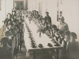Silver Jubilee of King George V: School children's tea party - May 1935