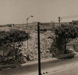 Sta. Margherita Lines - Cottonera - Breach in Bastion Wall after heavy rains - ca. 1977