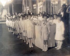 Silver Jubilee of King George V: School children's tea party - May 1935
