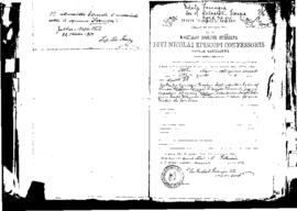 Passport Application of Farrugia Nicola