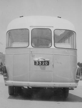 Initial Exam rear view of the 5th generation of bus 3320