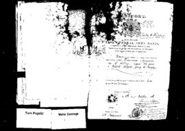 Passport Application of Azzopardi Francesco