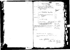 Passport Application of Aquilina Benedetto