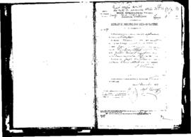 Passport Application of Attard Giovanni
