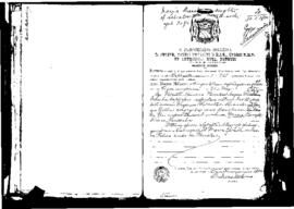 Passport Application of Bianchi Maria