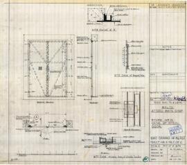 White dump - Store No. 15 Detail of Steel Door