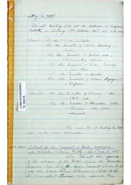 Minutes of Cabinet Meeting held on 17 October 1967