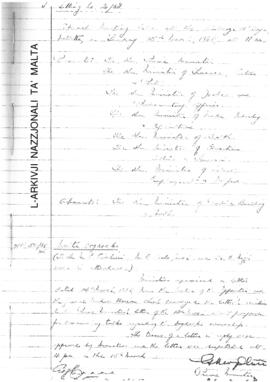 Minutes of Cabinet Meeting held on 15 March 1968