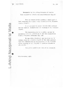 Land Acquisition (Public Purposes) Ordinance, Chapter 136