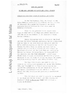 Closing of Jewellers' shops on Saturday afternoons