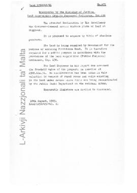 Land Acquisition (Public Purposes) Ordinance, Chapter 136