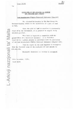 Land Acquisition (Public Purposes) Ordinance, Chapter 136