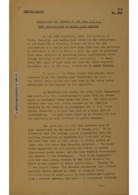 Free installation of house water service