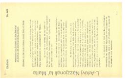 Disposal of the Boom Defence Depot Yard at Marsa