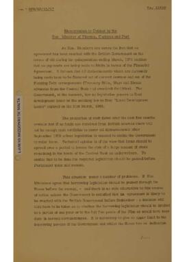 Bill enabling the raising of £4.3 million local loans