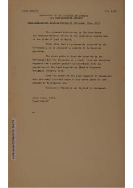 Land Acquisition (Public Purposes) Ordinance, Chapter 136