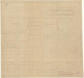 Copy of plan of proposed car parking in Floriana