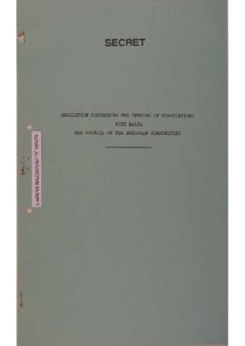 Malta's application to the EEC. Part II