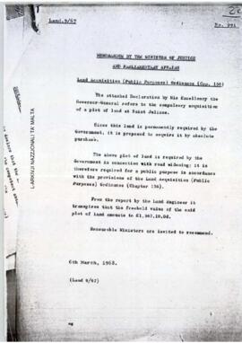 Land Acquistion (Public Purposes) Ordinance, Chapter 136