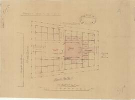 Plan of market near Senglea gate.