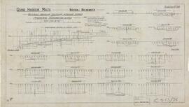 Grand Harbour - Ricasoli Breakwater - Sections shewing existing ground levels - Proposed foundation levels